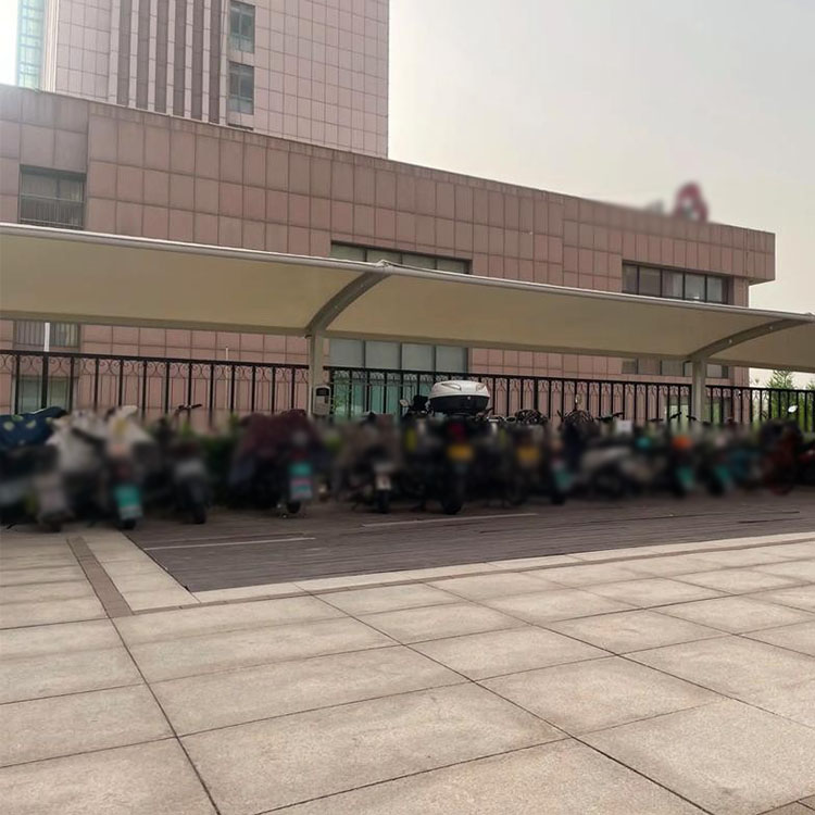 保亭膜结构电动车棚