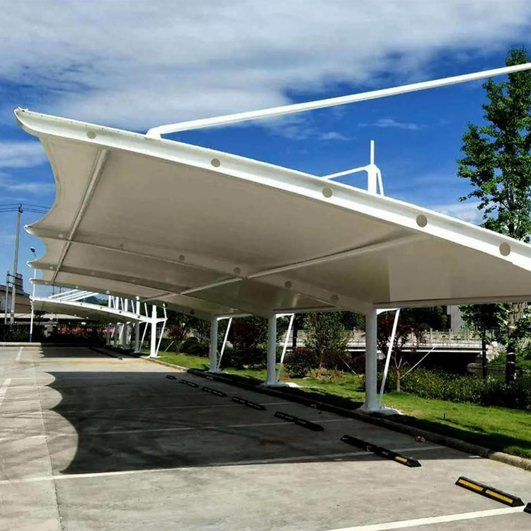 保亭膜结构汽车棚