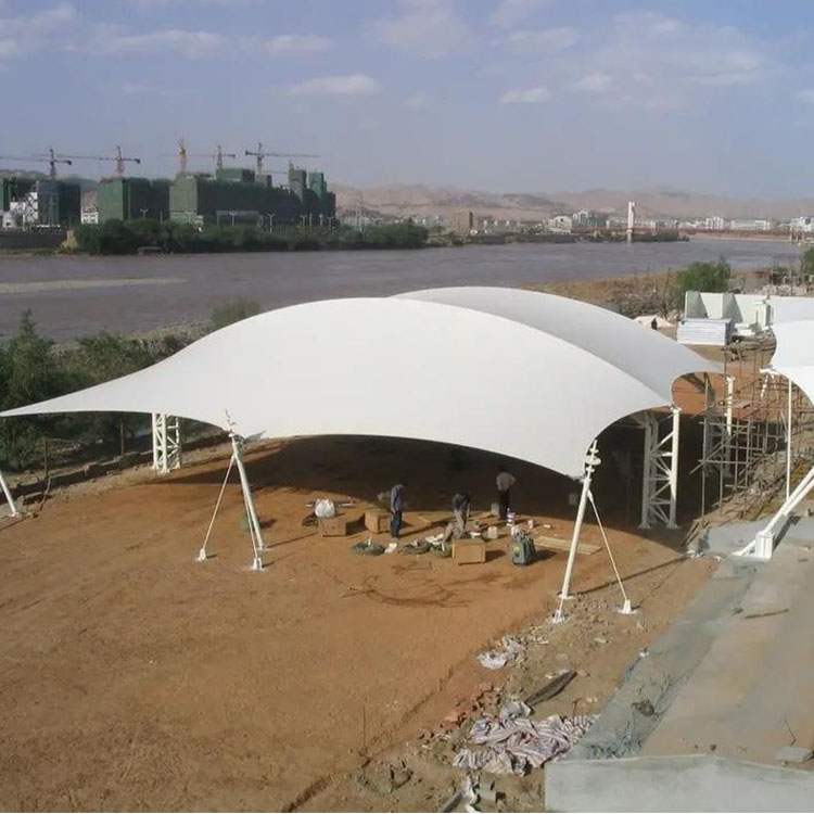 保亭膜结构汽车棚